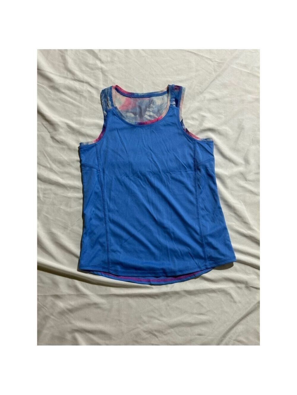 Athletic Works Tank Top Size L Blue
